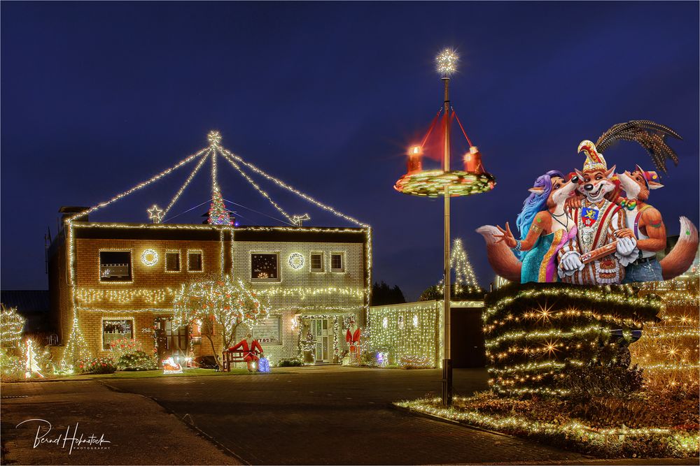 Ich zähl bis drei, dann ist hier wieder Karneval ....