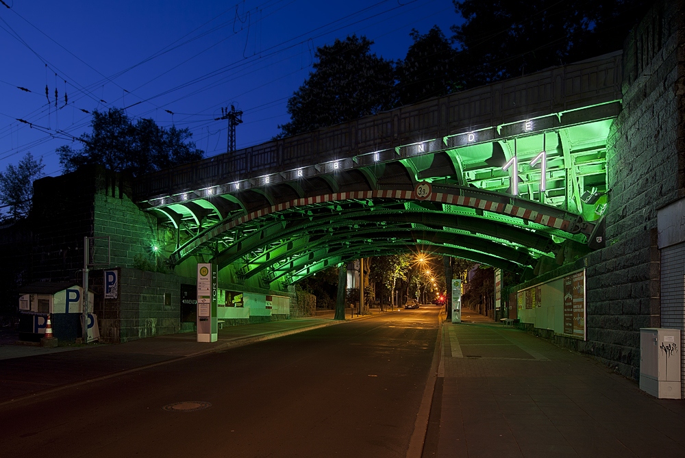 ICHVERBINDE – Brücke Nr.11 – KunstLichtTore Bochum