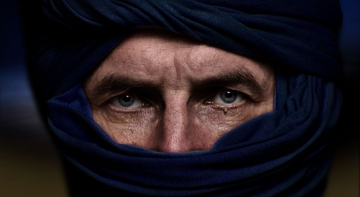 Icke als nachgeahmter Tuareg