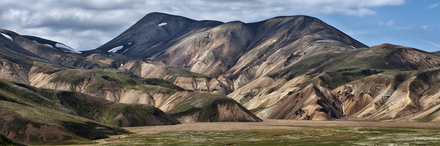 Icland Panorama Landmannalaugar