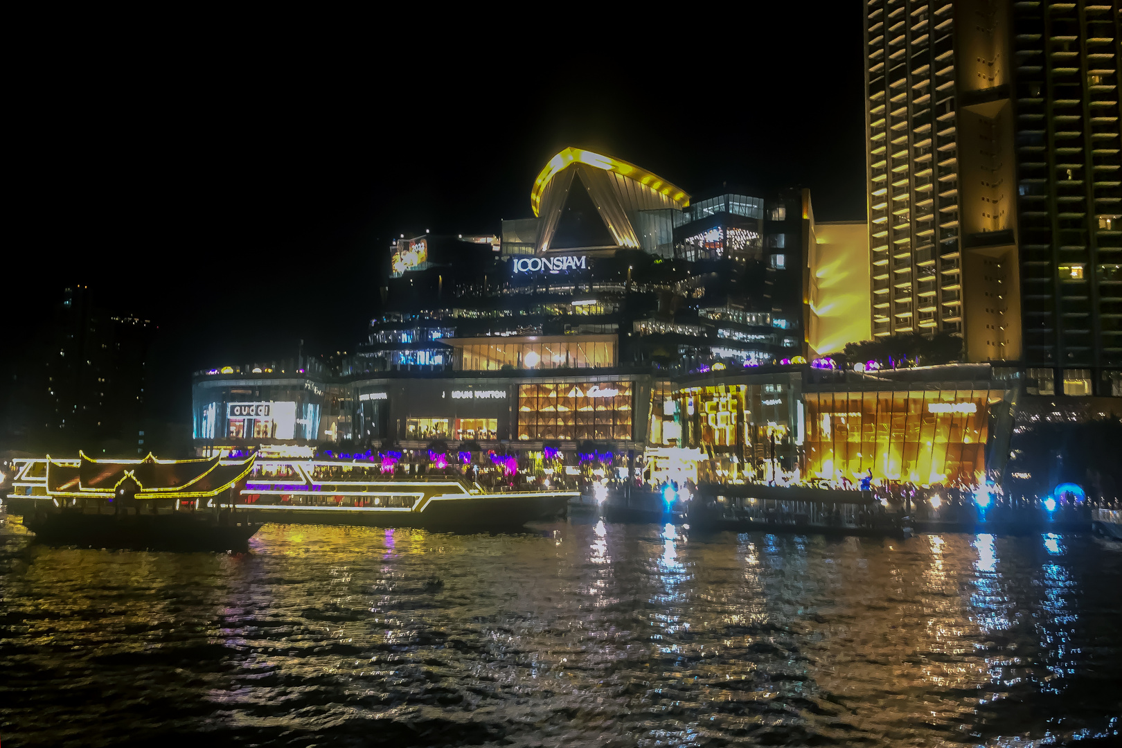 Icon Siam view from riverside photo & image asia, thailand, southeast