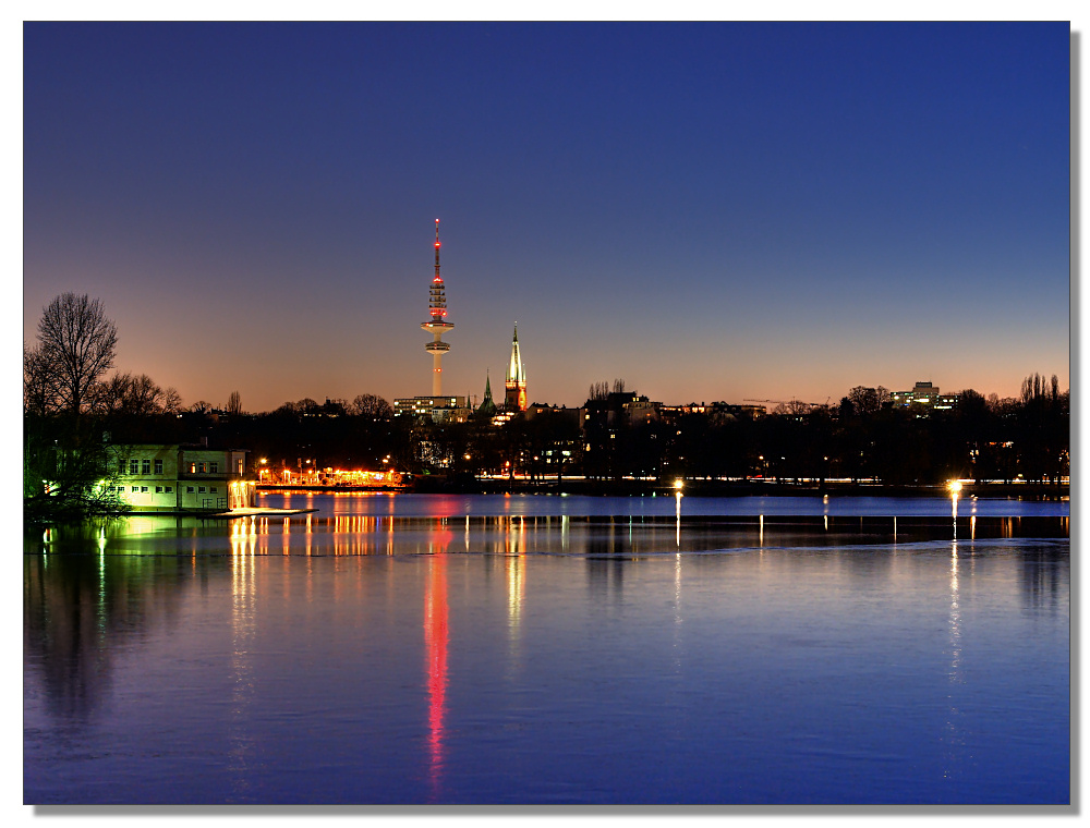 Icy blue hour