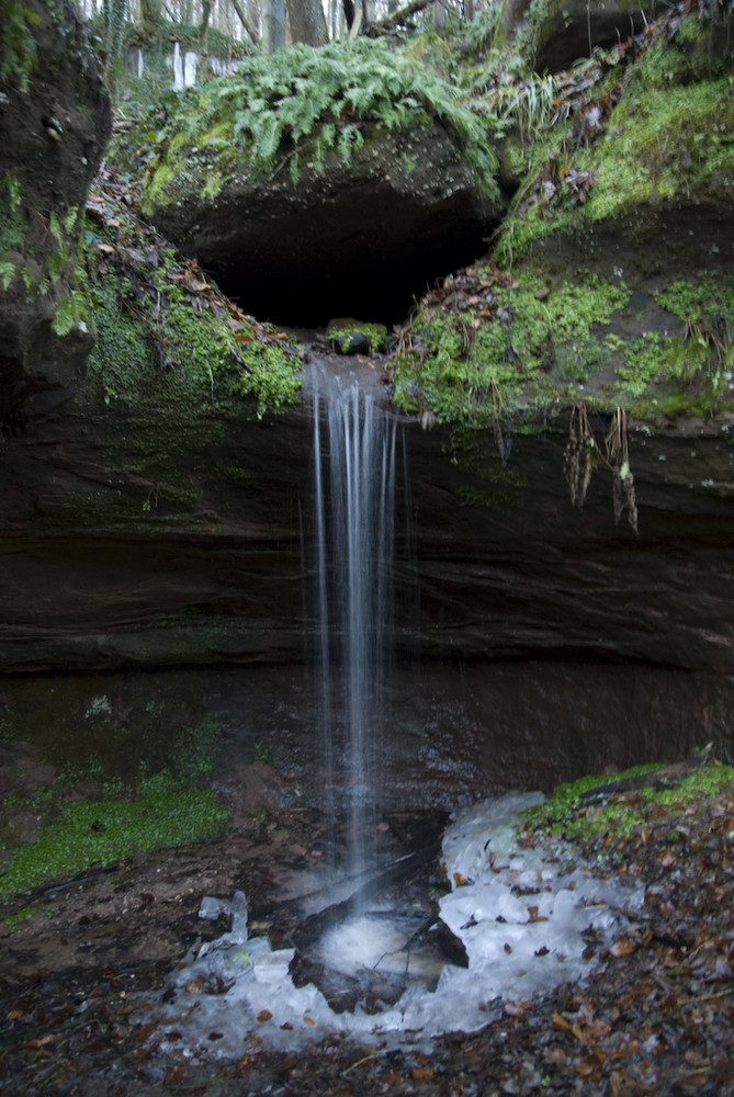 Icy Waterfall