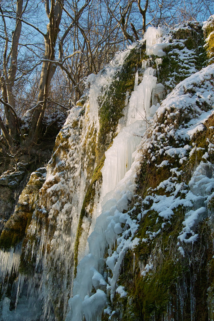 Icy Waterfalls