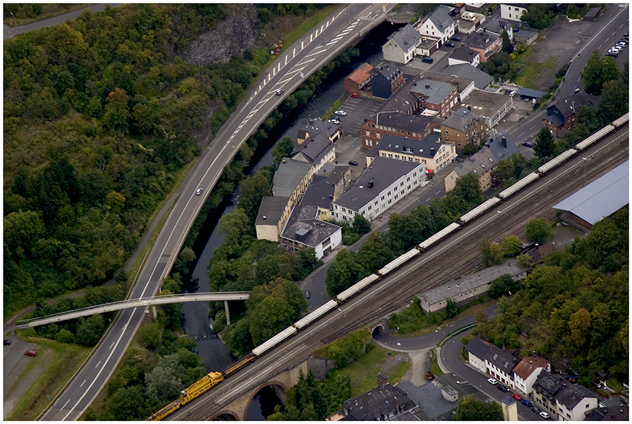 Idar-Oberstein aus der Luft