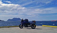 Ideales Bikerwetter in Norwegen