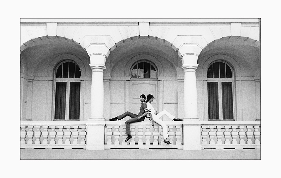 Identical Twins. Gisela Getty and Jutta Winkelmann. Kassel 1967.