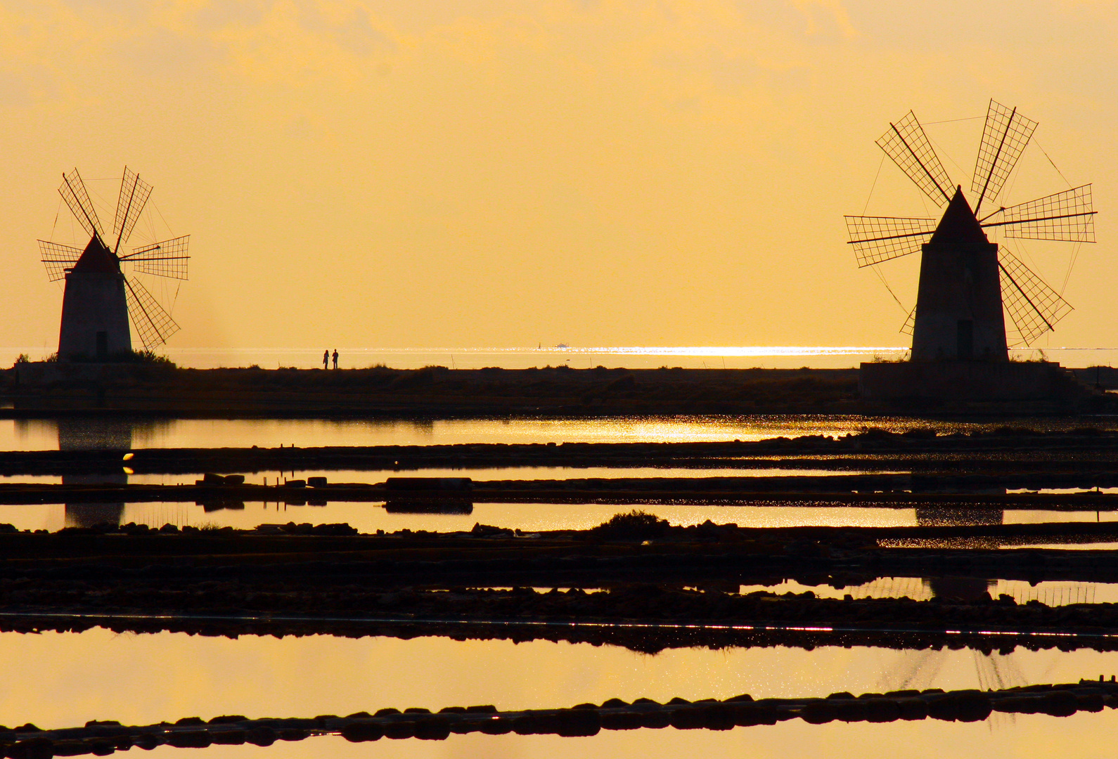 Idillio al tramonto..tra i giganti