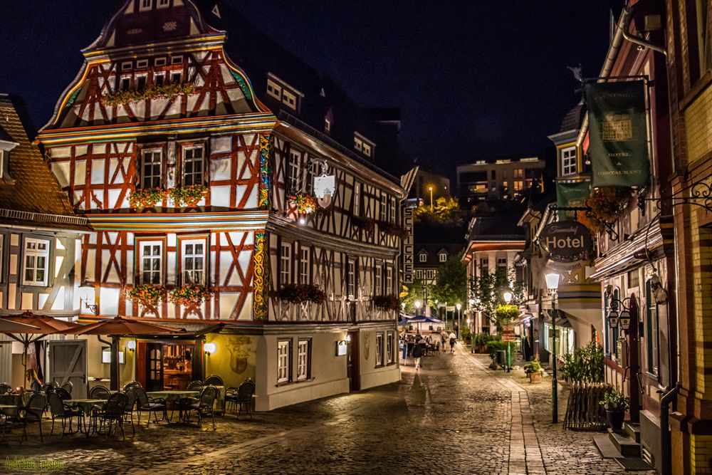 Idstein bei Nacht 1 Foto &amp; Bild world, spezial, youth Bilder auf