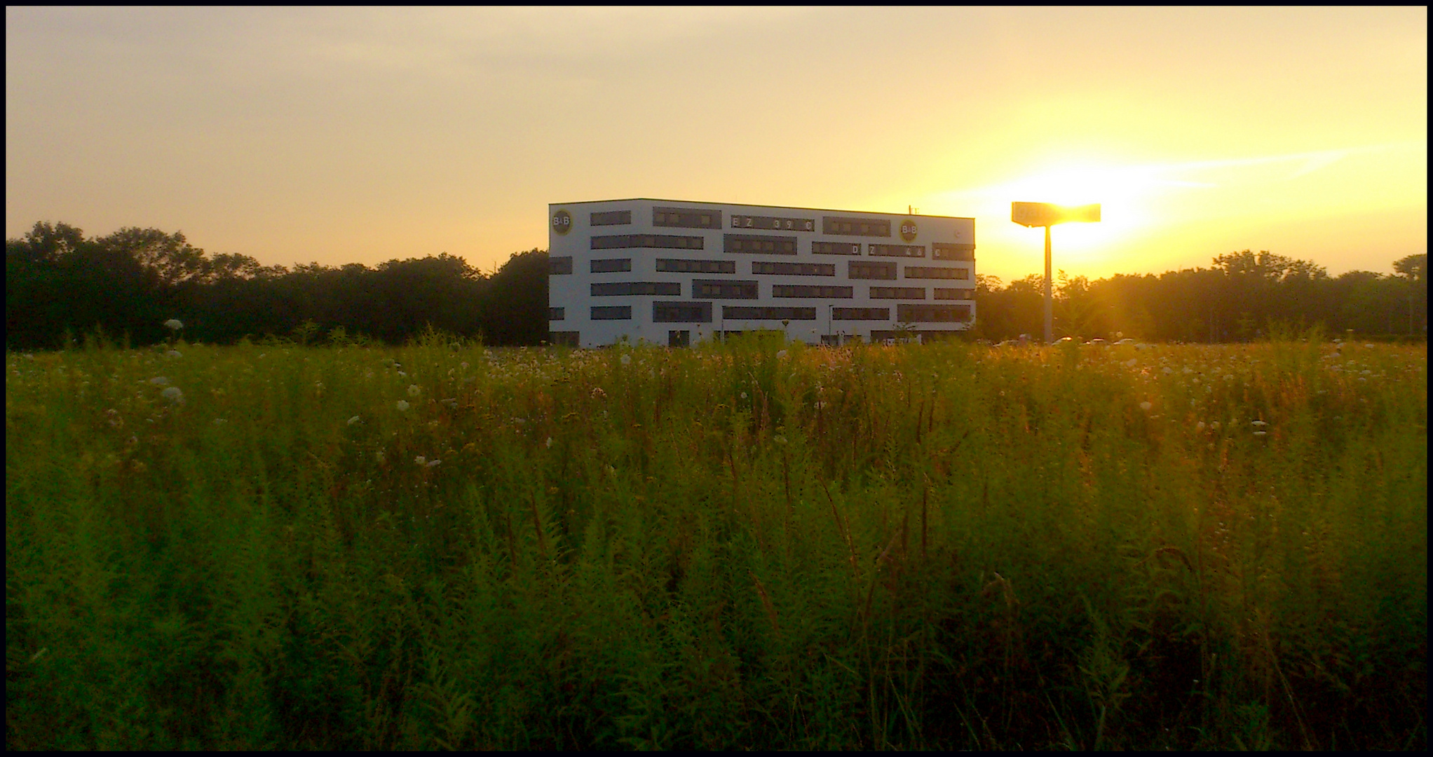 Idyll am Flughafen