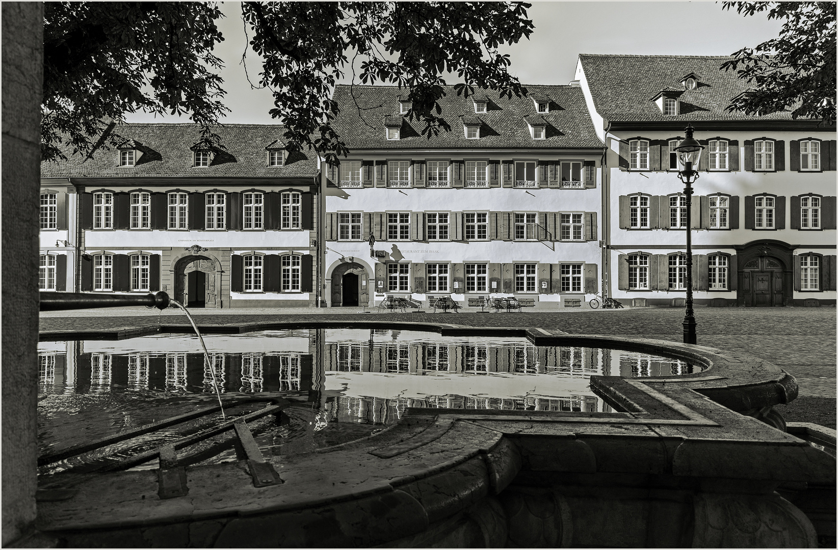 Idyll am Münsterplatz