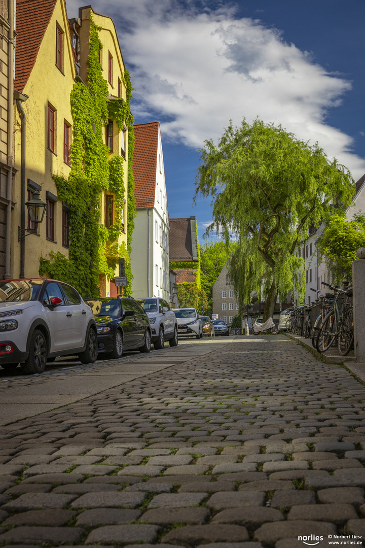 Idyll in der Schwibbogengasse