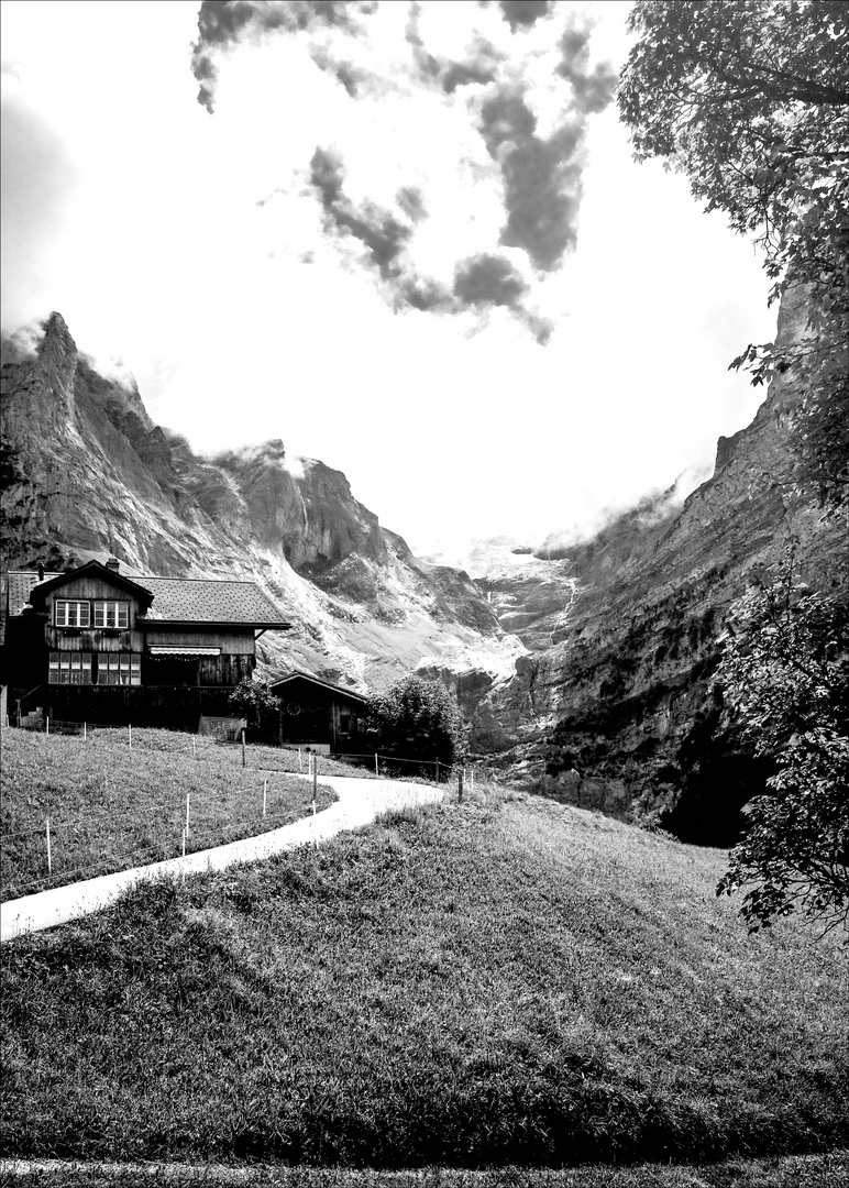 idyll und gletscher.