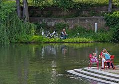 Idylle am alten Neckar