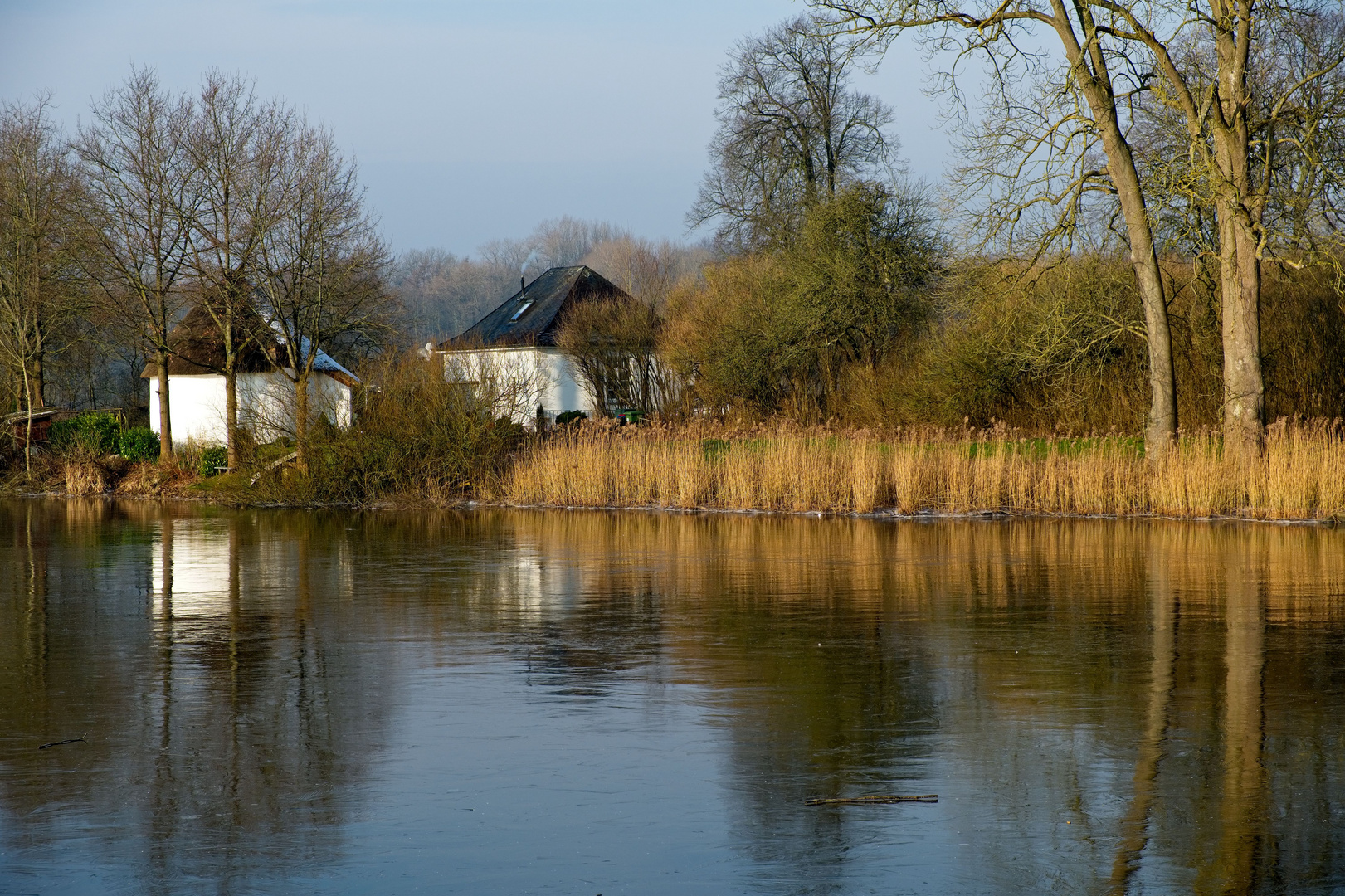 Idylle am Burgsee Schloss Gottorf