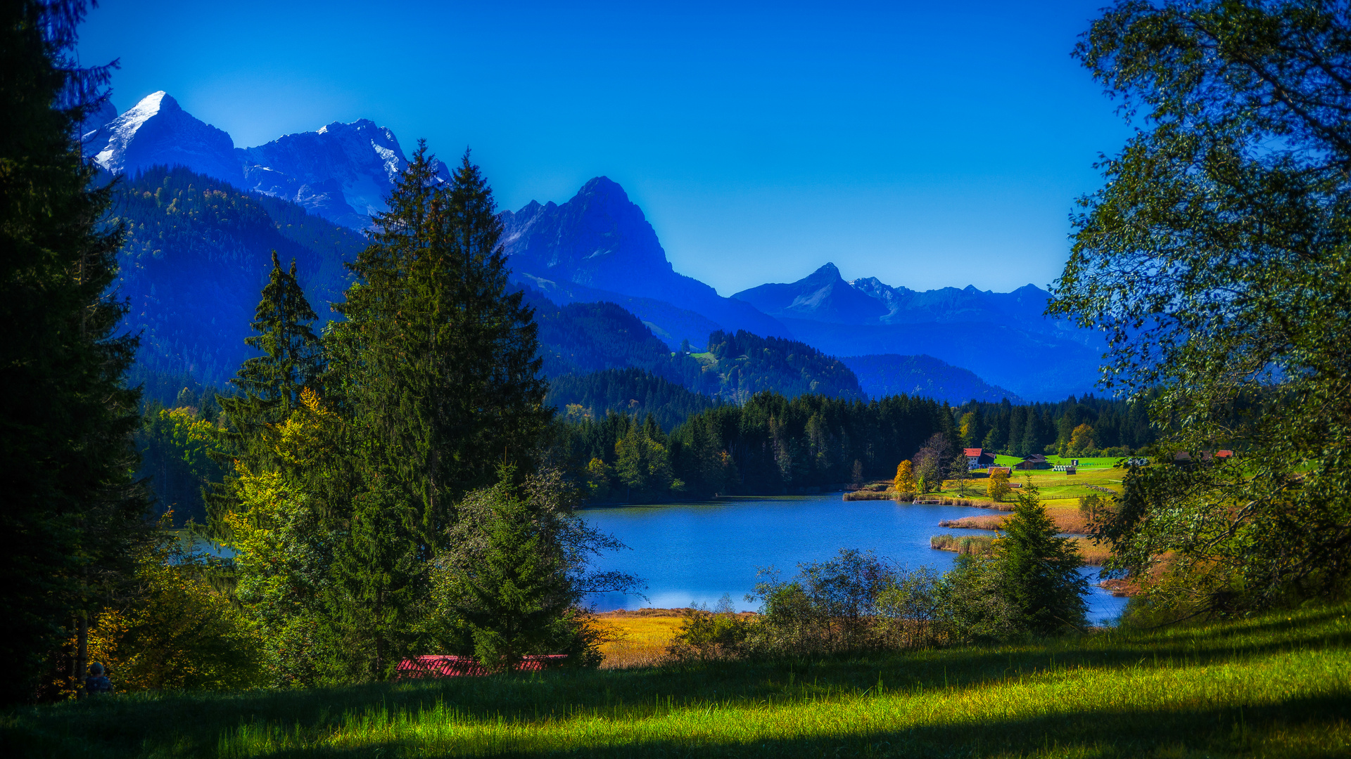 ....Idylle am Geroldsee...