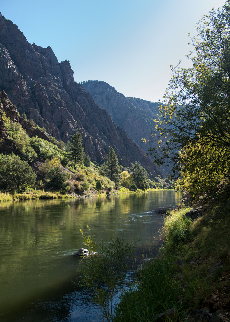 Idylle am Gunnison River, Colorado