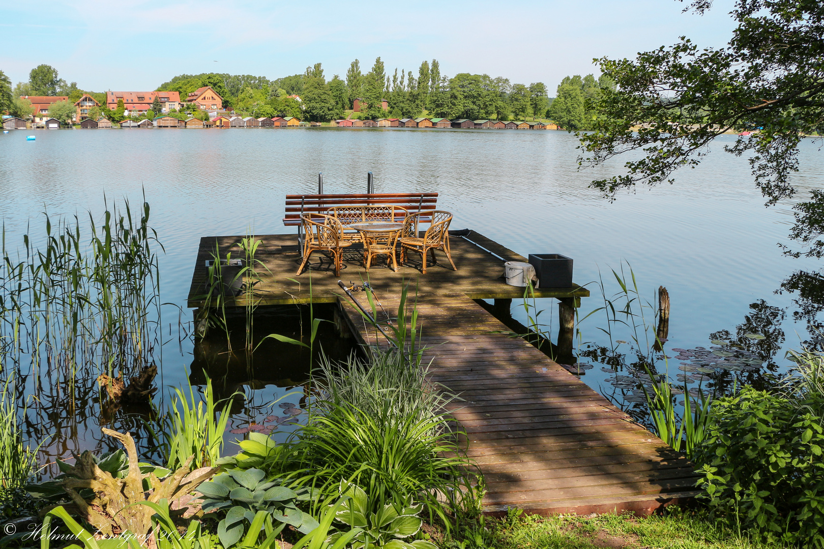 Idylle am Haussee in der Feldberger Seenlandschaft