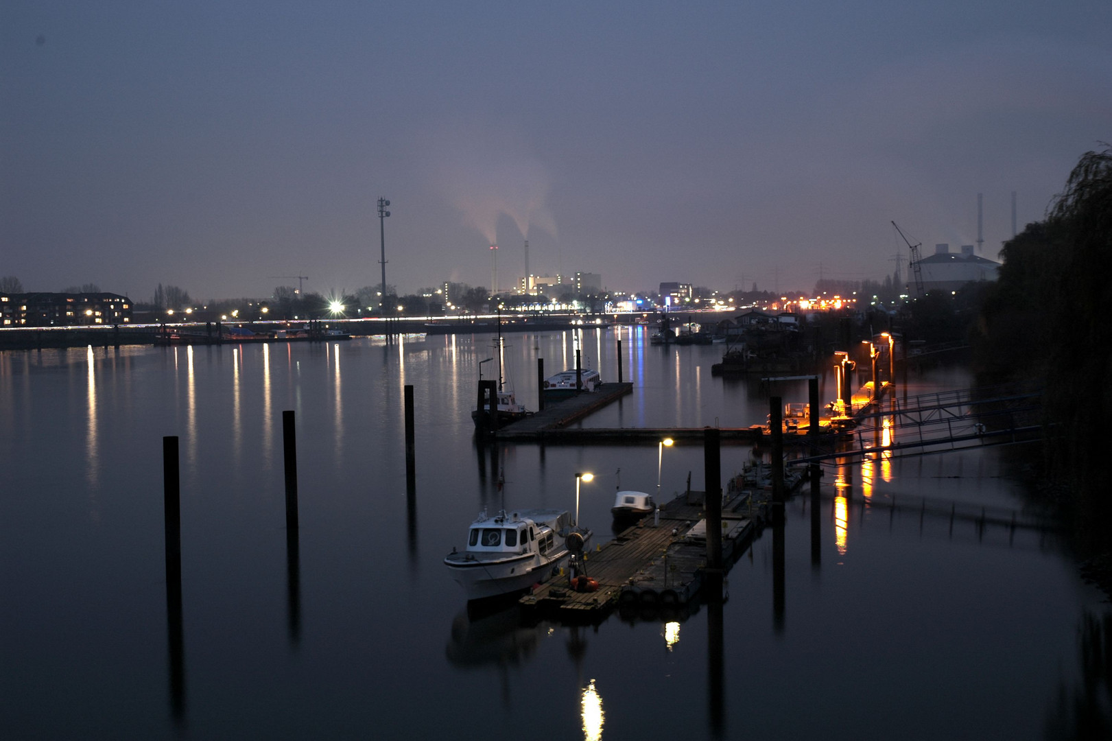 Idylle am Industriestandort