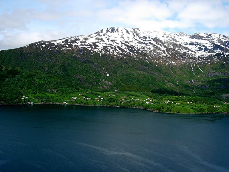 Idylle am Leirfjord