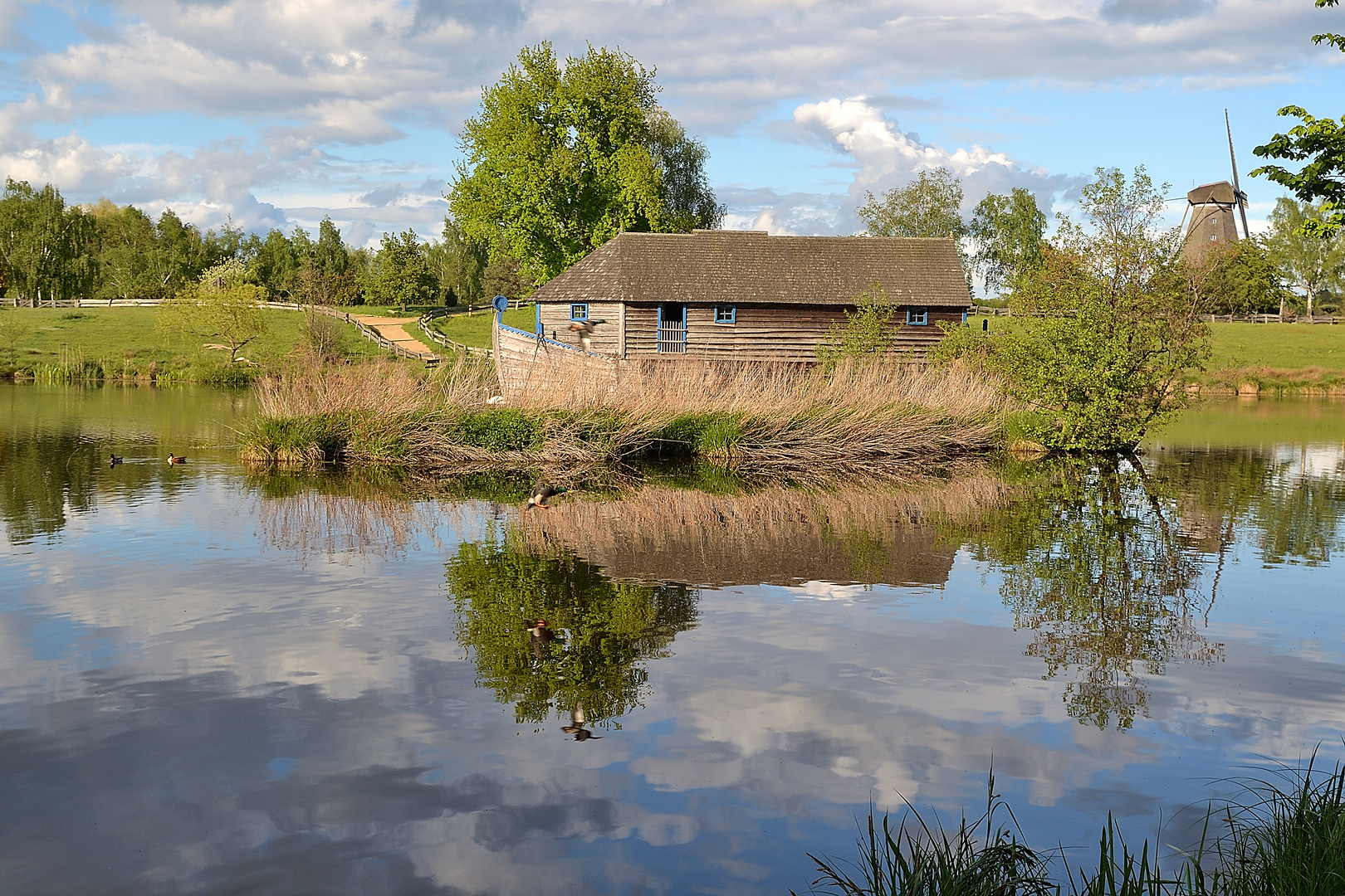 Idylle am Mühlensee