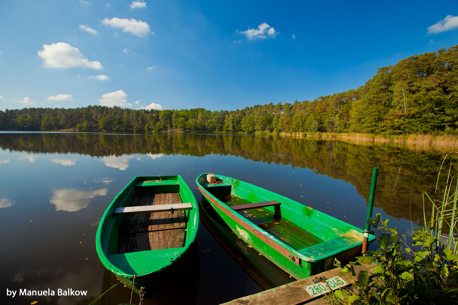 Idylle am Pichersee im Spreewald