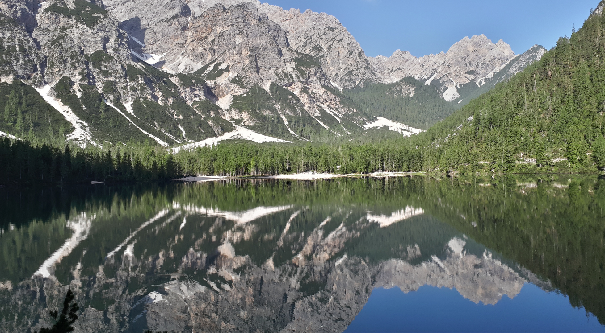 Idylle am Pragser Wildsee...