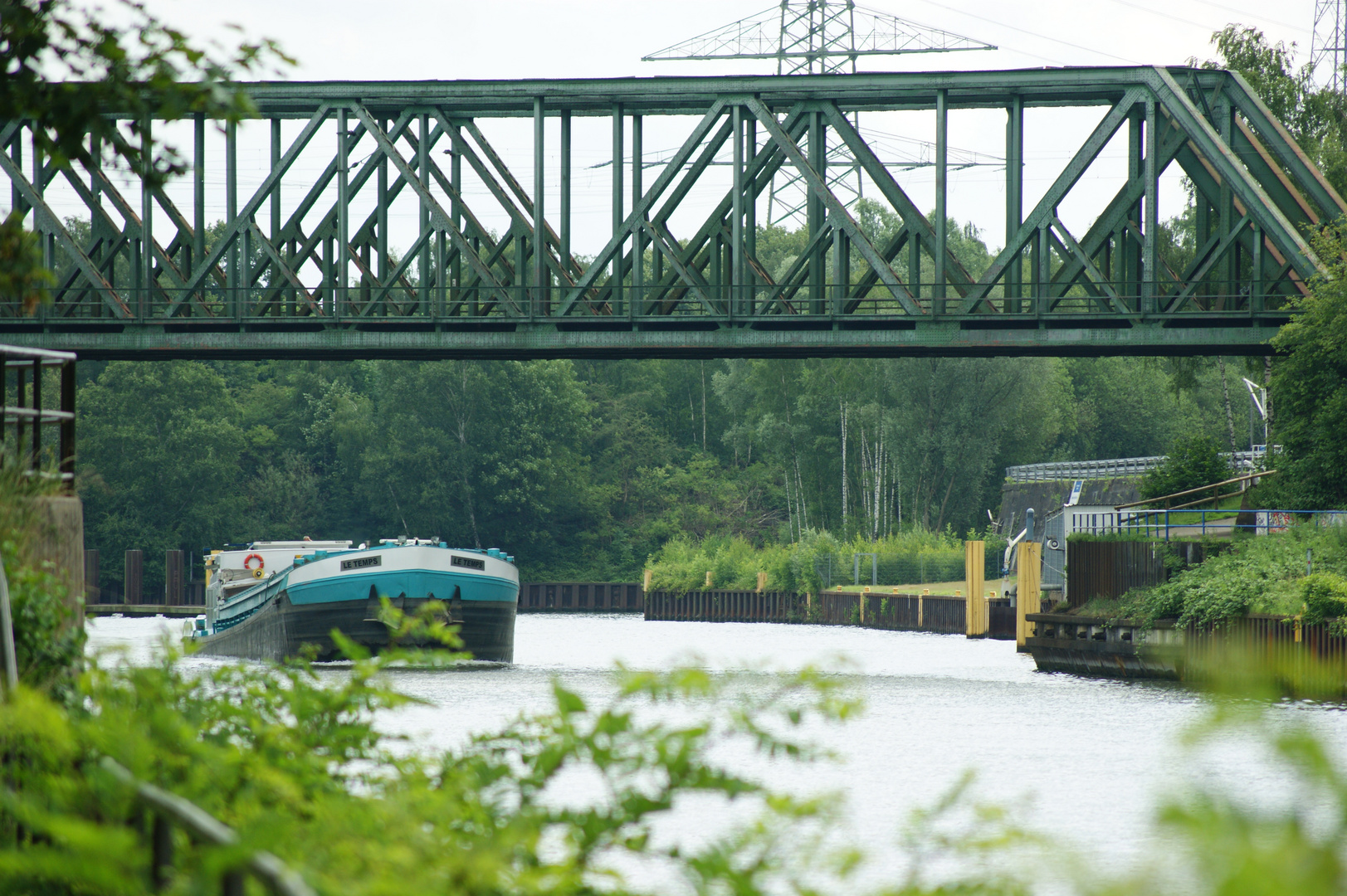 Idylle am Rhein-Herne-Kanal in Bottrop