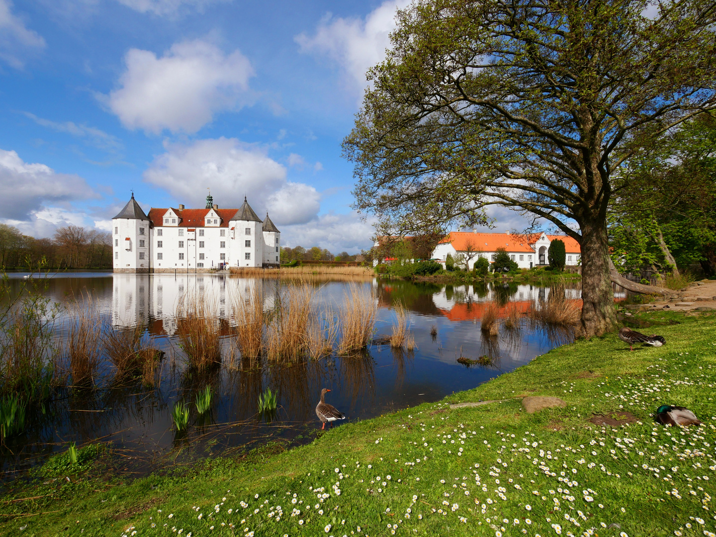 Idylle am Schloss