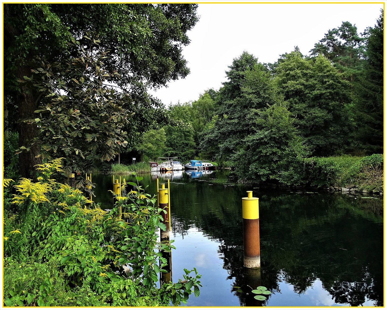 Idylle am Werbellinkanal