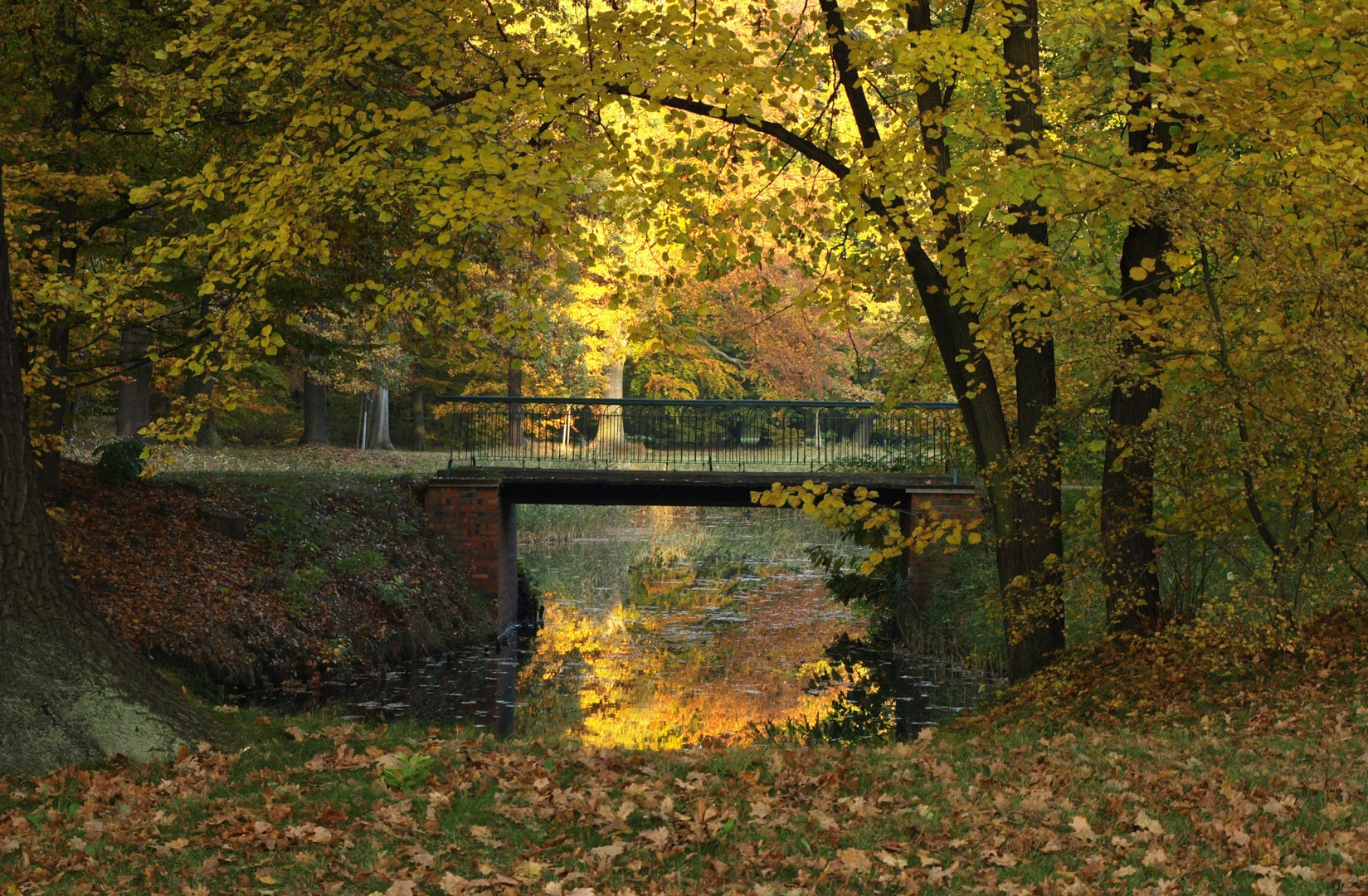 Idylle an der Brücke