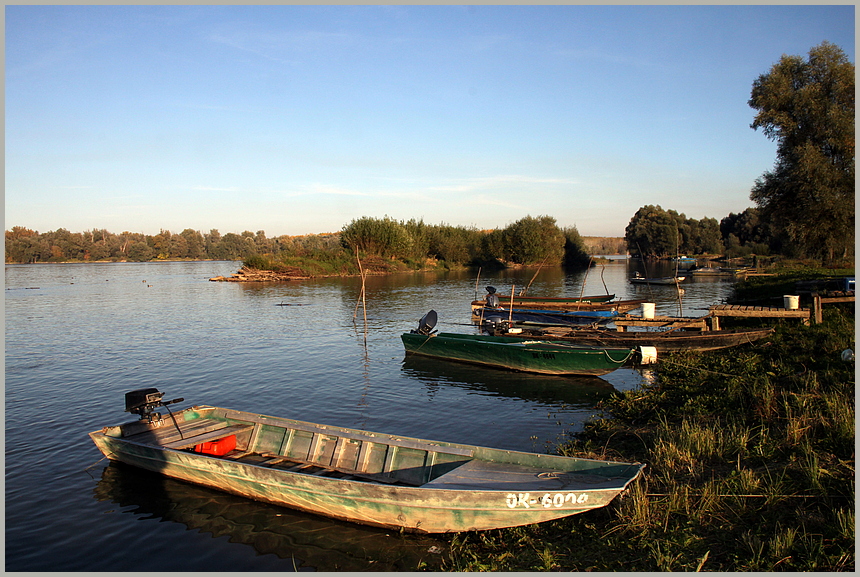 Idylle an der Drau/Donau