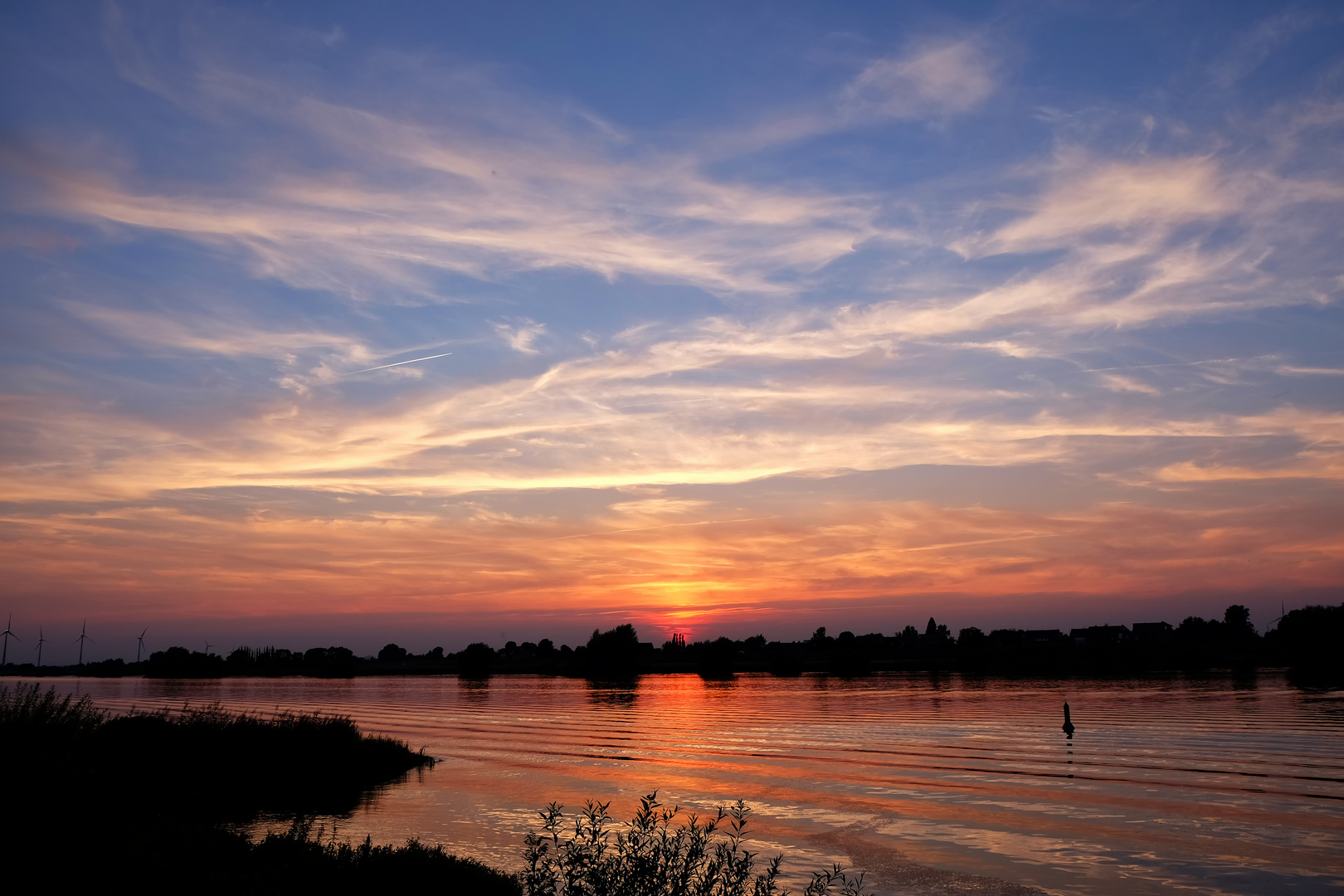 Idylle an der Elbe