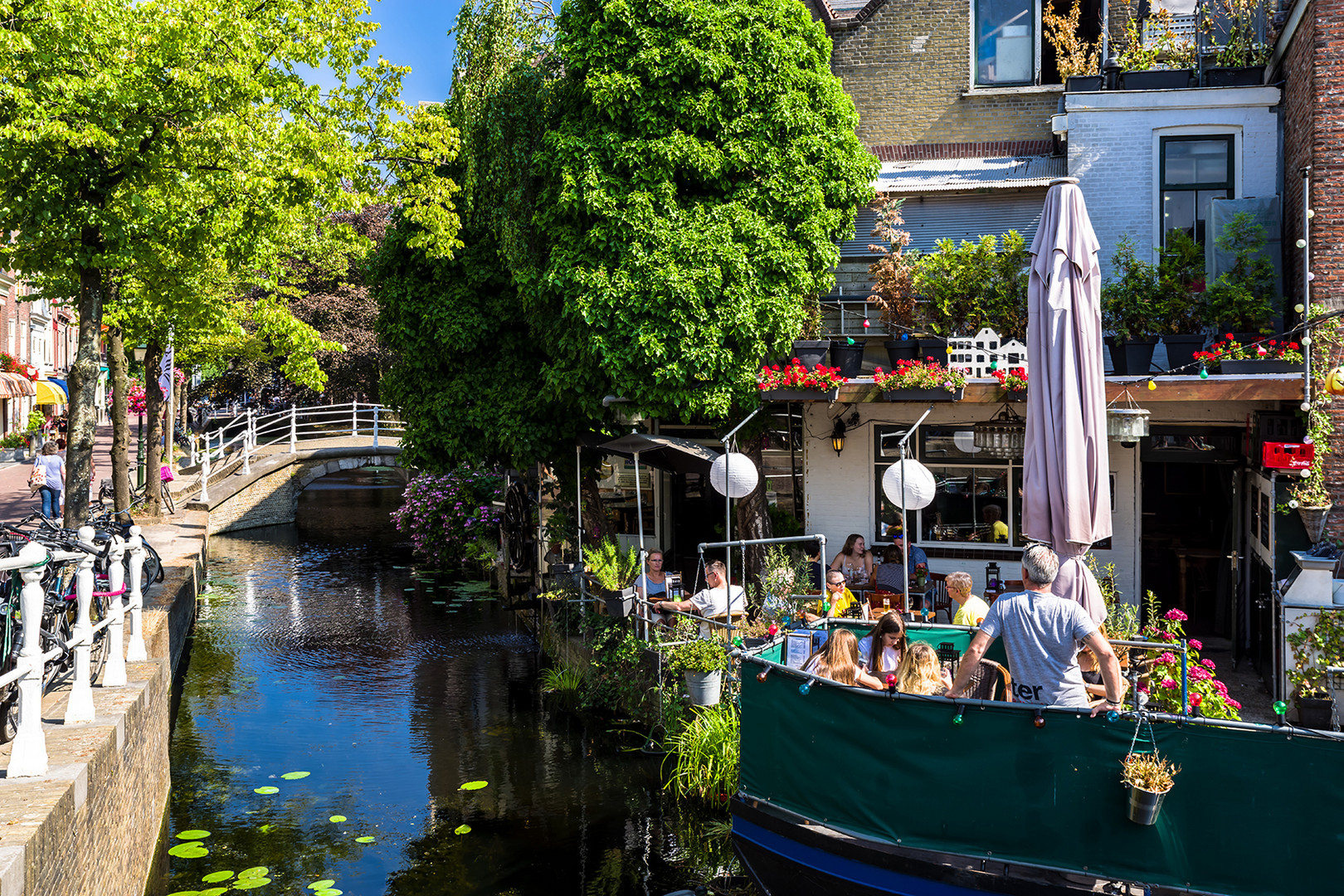 Idylle an einer Gracht