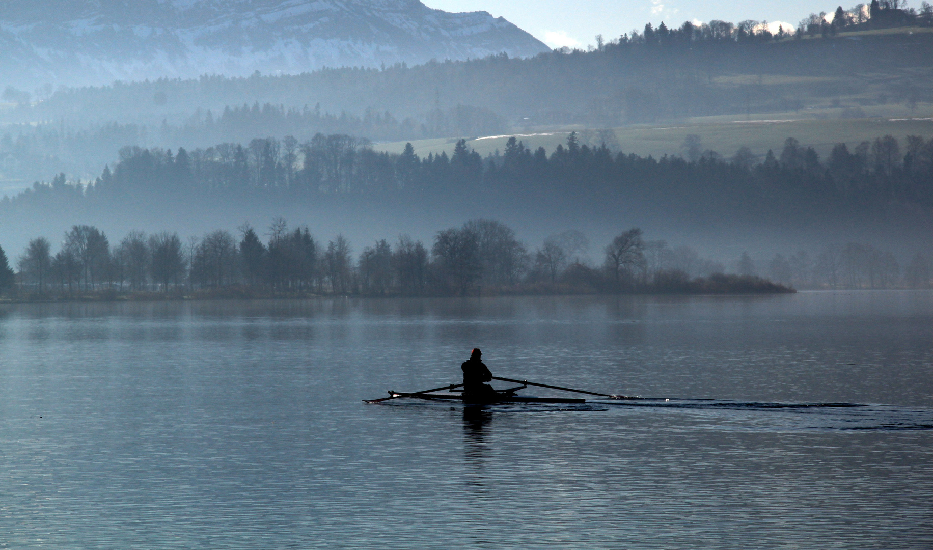 Idylle auf dem Sempachersee