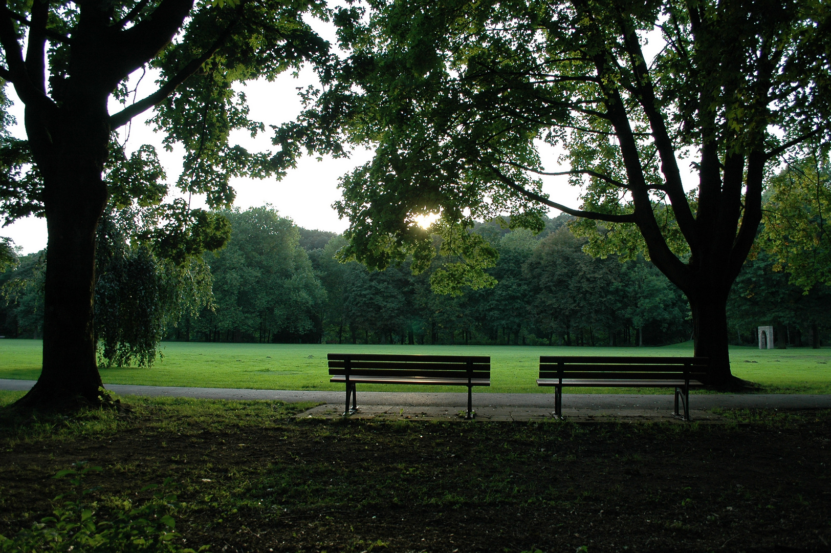 Idylle auf der Brehminsel (Essen)