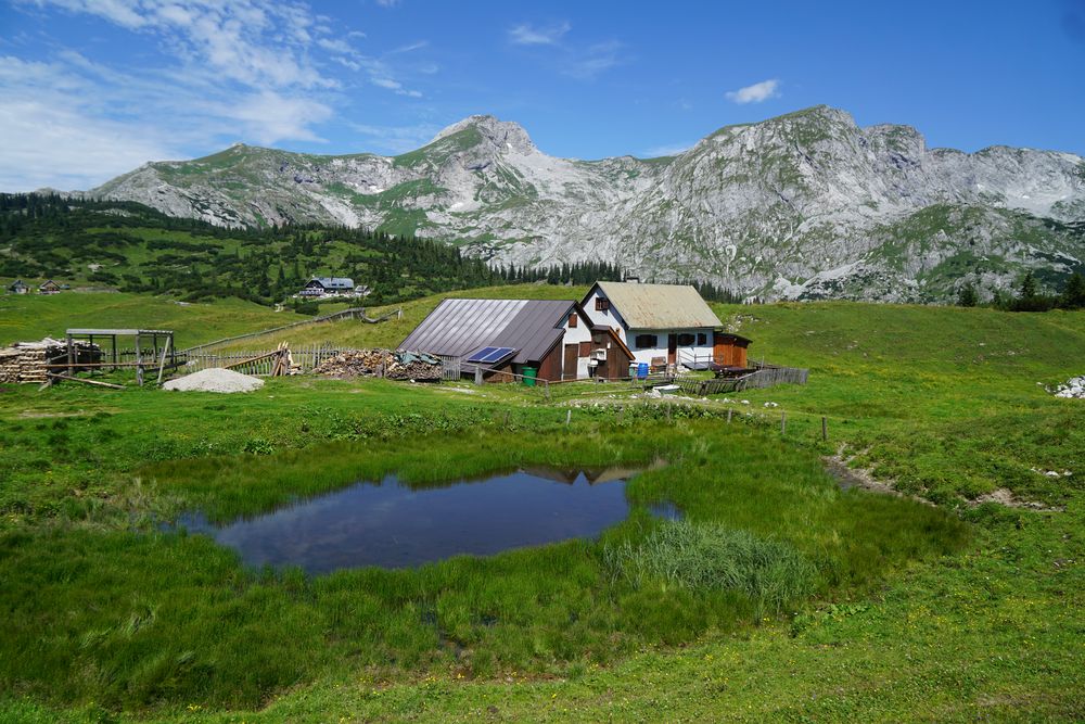 Idylle auf der Sonnschienalm