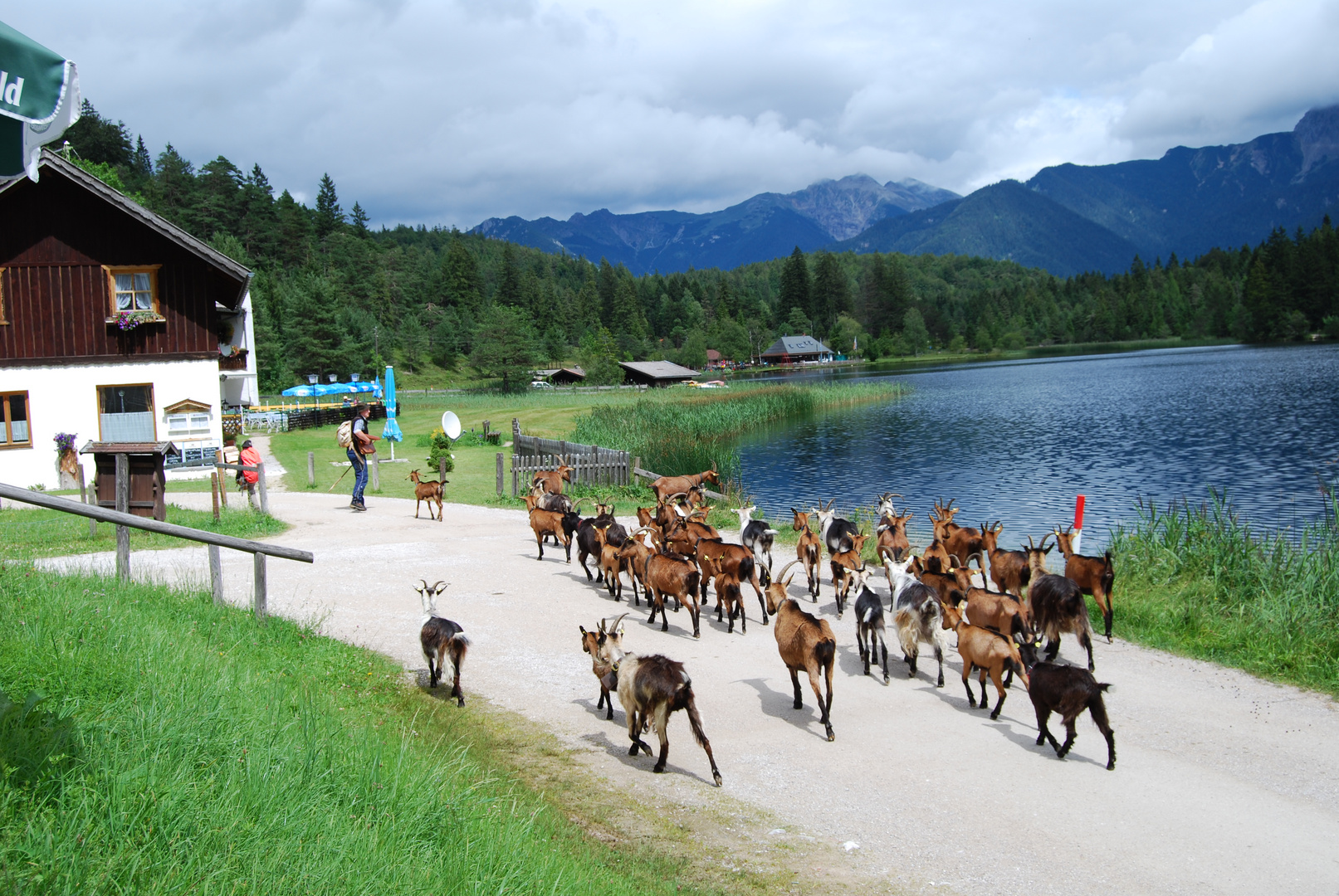 Idylle eines Urlaubstages