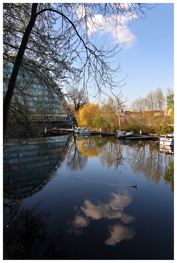 Idylle hinter dem Berliner Bogen