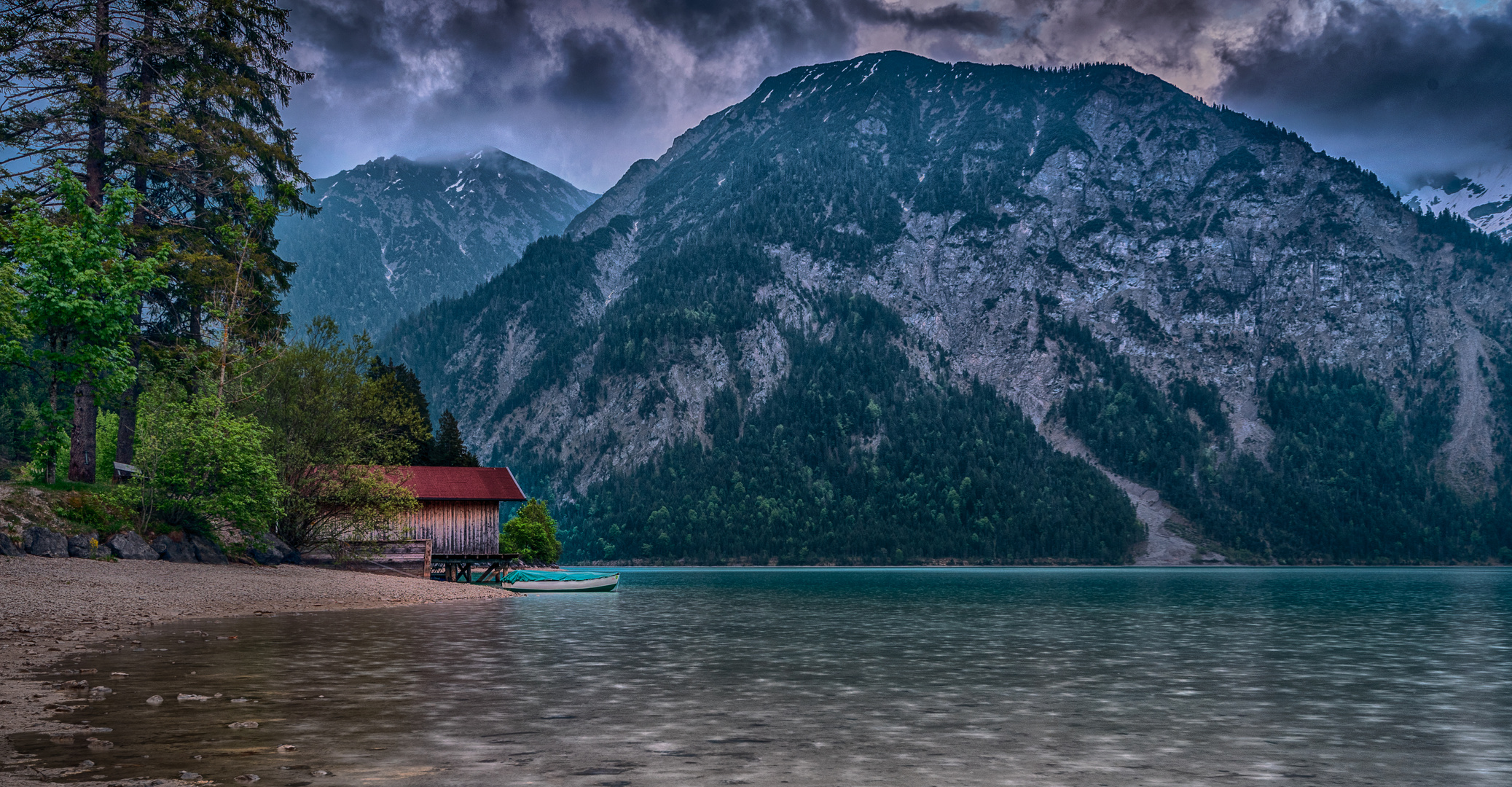 Idylle im Regen