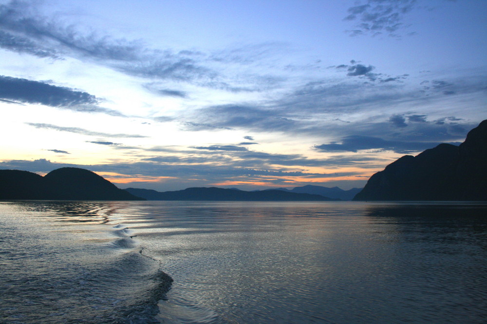 Idylle im Romsdalfjord