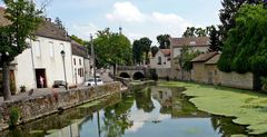 Idylle in Beaune am Flüsschen