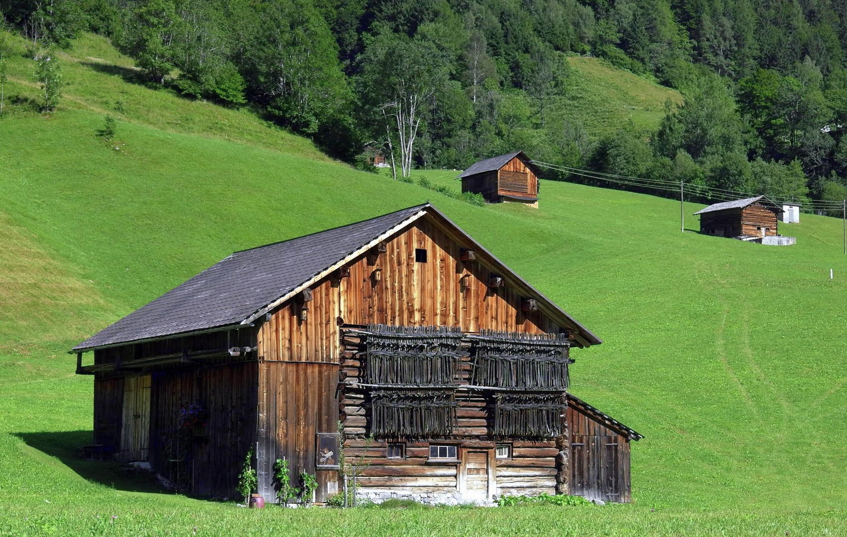 Idylle in Brand/Brandnertal (Vorarlberg/Österreich)