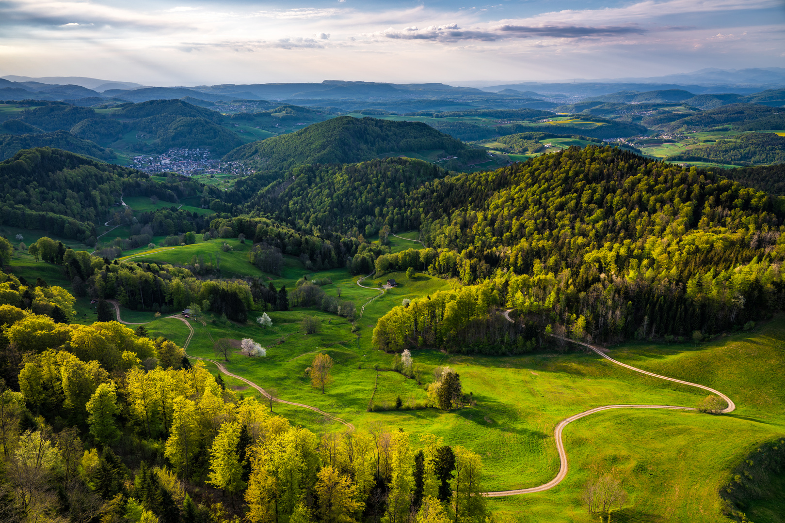 Idylle in grün