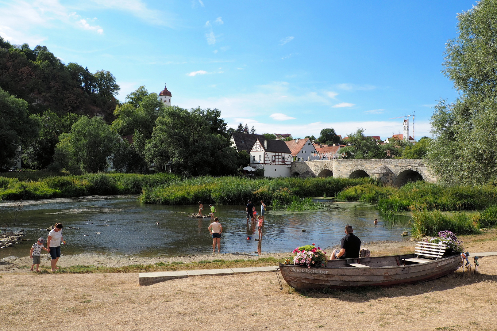 Idylle in Harburg 