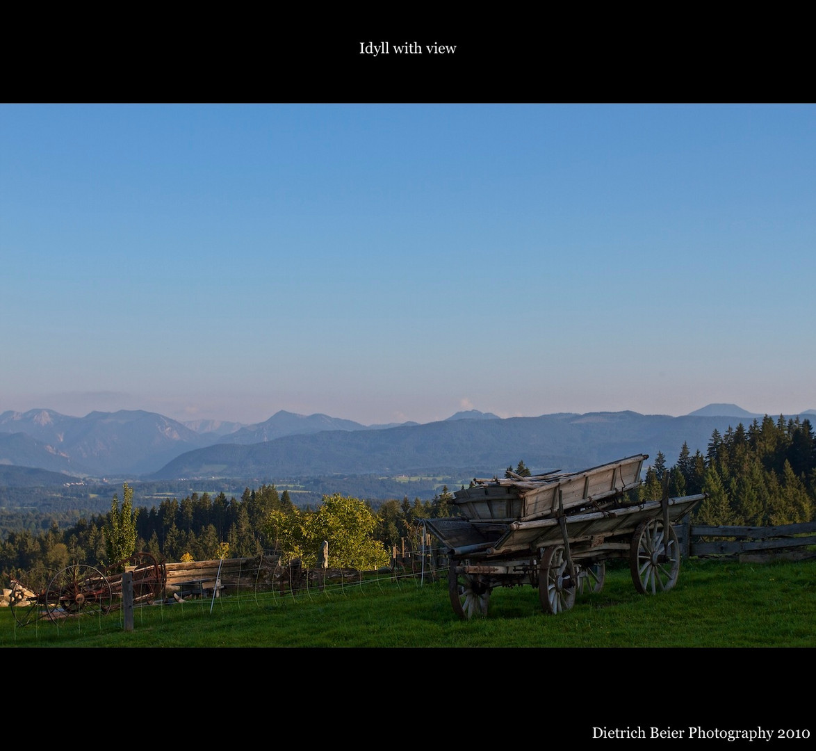 Idylle Mit Aussicht