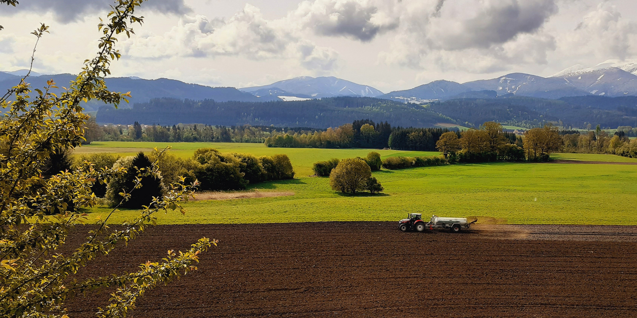 Idylle mit Landluft