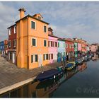 "Idylle" - Szene auf der Insel Burano bei Venedig