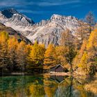 Idyllic lake Palpuogna