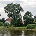 Idyllisch wohnen, direkt an der Weser